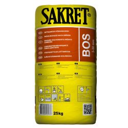 Pašizlīdzin. masa sakret bos 3-30mm 25kg