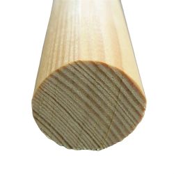 Līste ēvelēta apaļa 44mm 2,4m