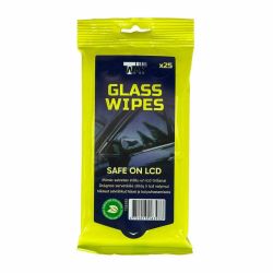 Mitrās salvetes auto stiklam 25gab