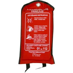 Ugunsdrošības sega, 100 cm, alumīnija