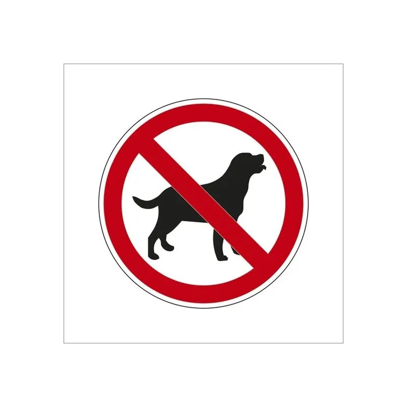 Aizlieguma zīme, 10 cm x 10 cm