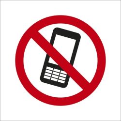 Zīme aizliegts lietot mob. telefonu d10
