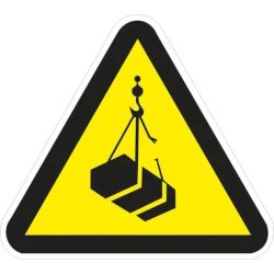 Zīme uzmanību, pacelta krava h12