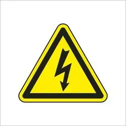 Brīdinājuma uzlīme, 69 cm x 46 cm