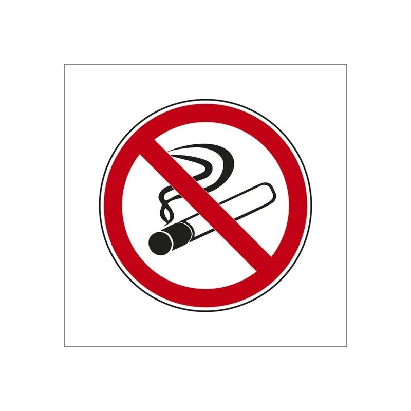 Uzlīme smēķēt aizliegts, ø10cm
