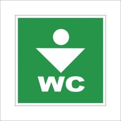 Zīme wc kungiem 10x10