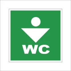 Zīme wc kungiem 10x10