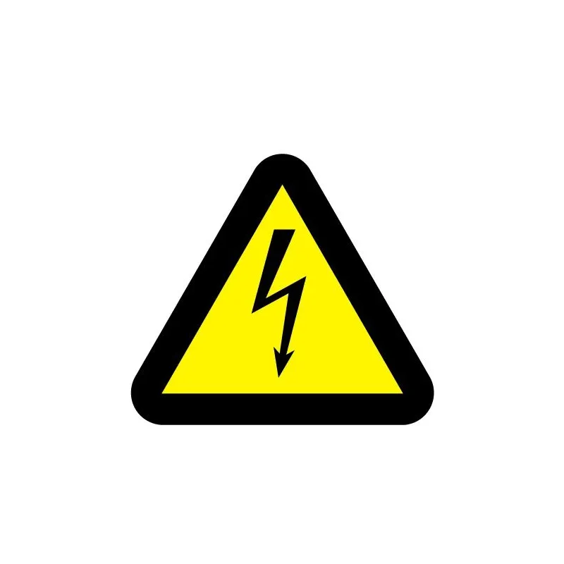 Brīdinājuma zīme, 8 cm x 8 cm