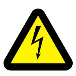 Zīme bīstami elektrība h5