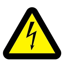 Предупредительный знак, 5 см x 5 см