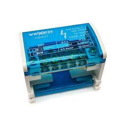 Sadales spaiļu bloks 2x7poles 125a-500v