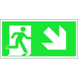 Norāde virziens uz leju pa labi 20x10