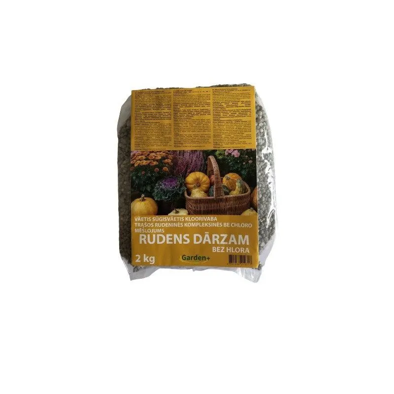 Rudens mēslojums augiem NPK 3.5-10-15, granulēts, 2 kg