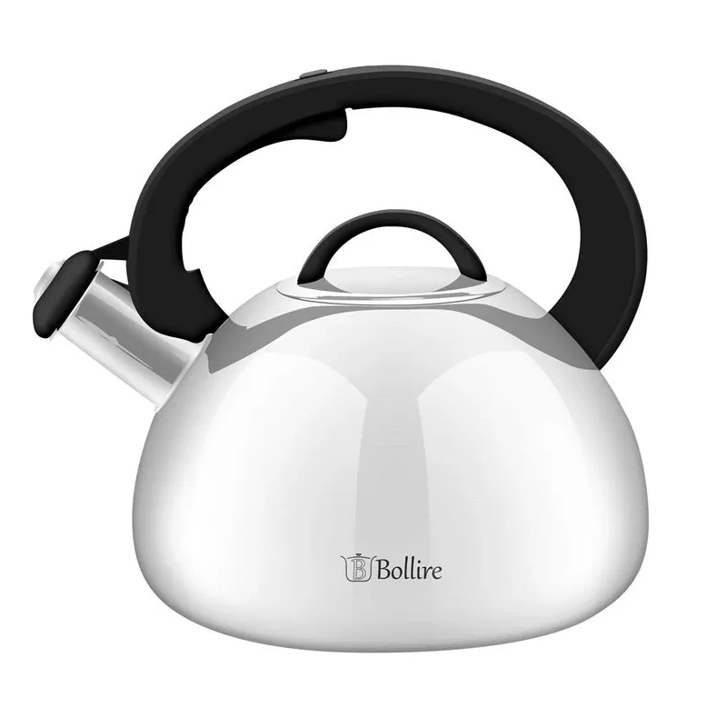 Tējkanna ar svilpi Bollire, 2.5 l, nerūsējošā tērauda