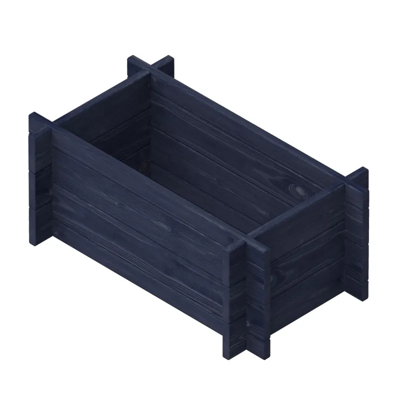 Paceļama dobe Upyard Multibox Black, 79 cm x 39.5 cm x 29.5 cm