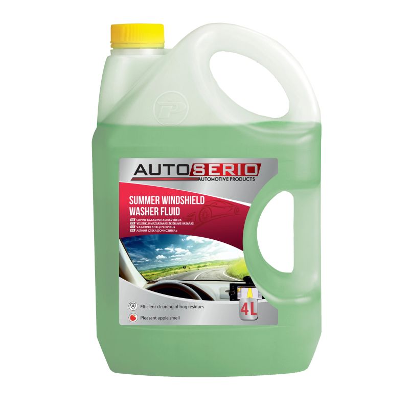 Vasaras vējstiklu šķidrums autoserio 4l