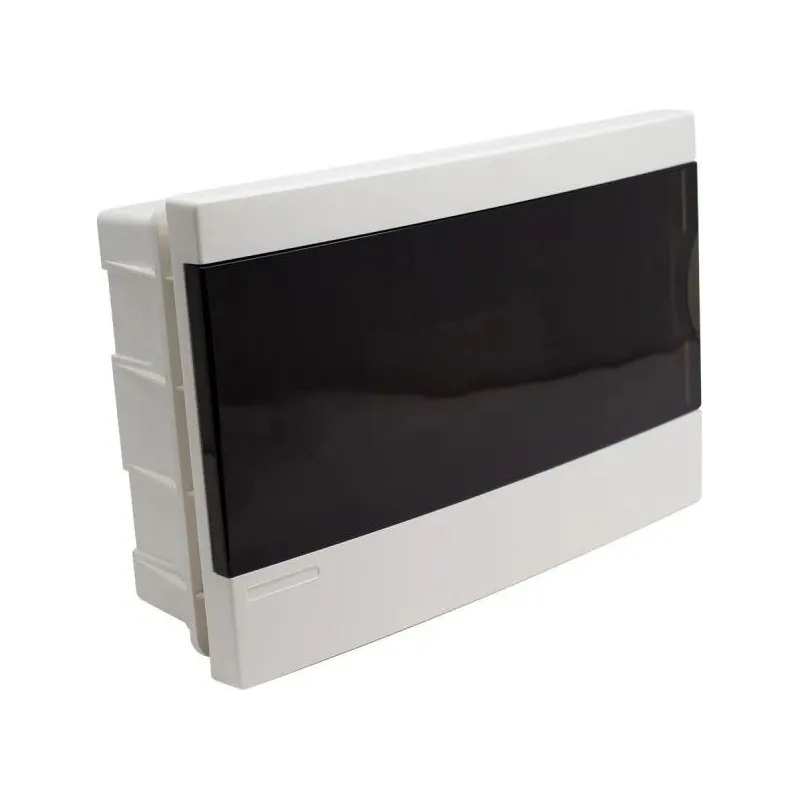 Sadalne, zemapmetuma, IP40, 12 mod., balta-melna