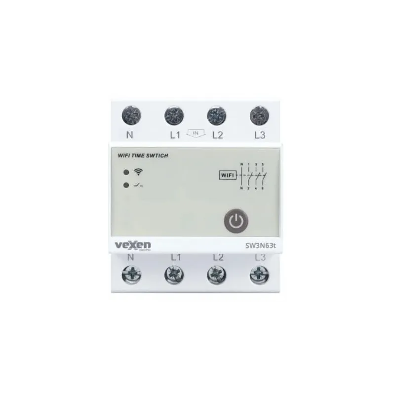 Virtuves taimeris, elektronisks, 63 A