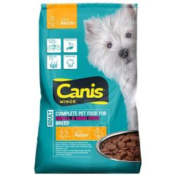 Barība suņiem canis minor putnu 2.2kg