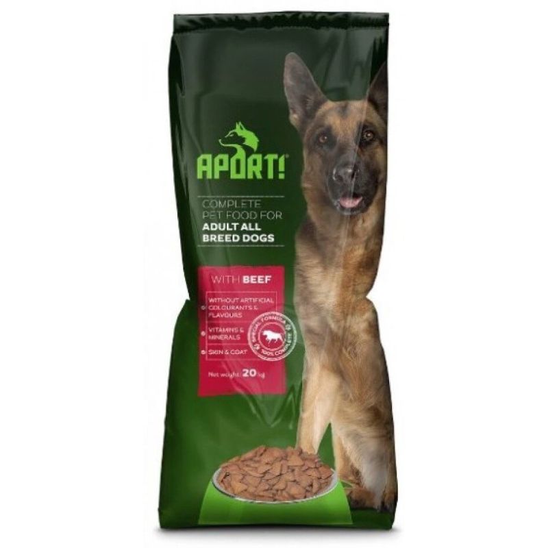 Barība suņiem aport ar liellopu 20kg