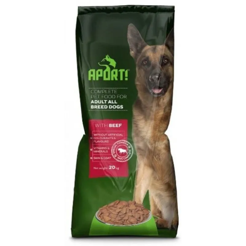Sausā suņu barība Aport, liellopa gaļa, 20 kg