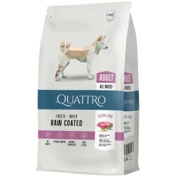 Barība suņiem quattro jērs-rīsi 3kg