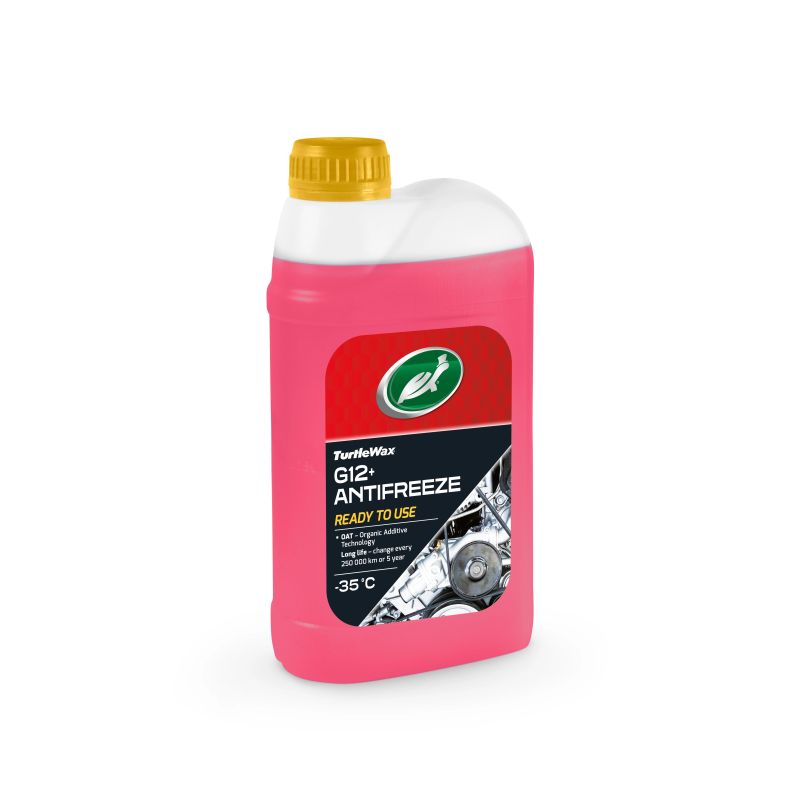 Antifrīzs turtle wax-35c 1l sarkans
