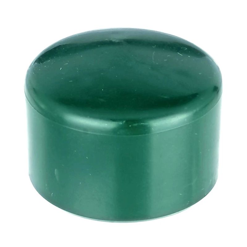 Cepurīte stabam noapaļ.d38mm zaļa 3 gb