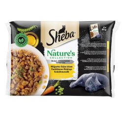 Kons barība kaķ sheba ar put gaļu 4x85g