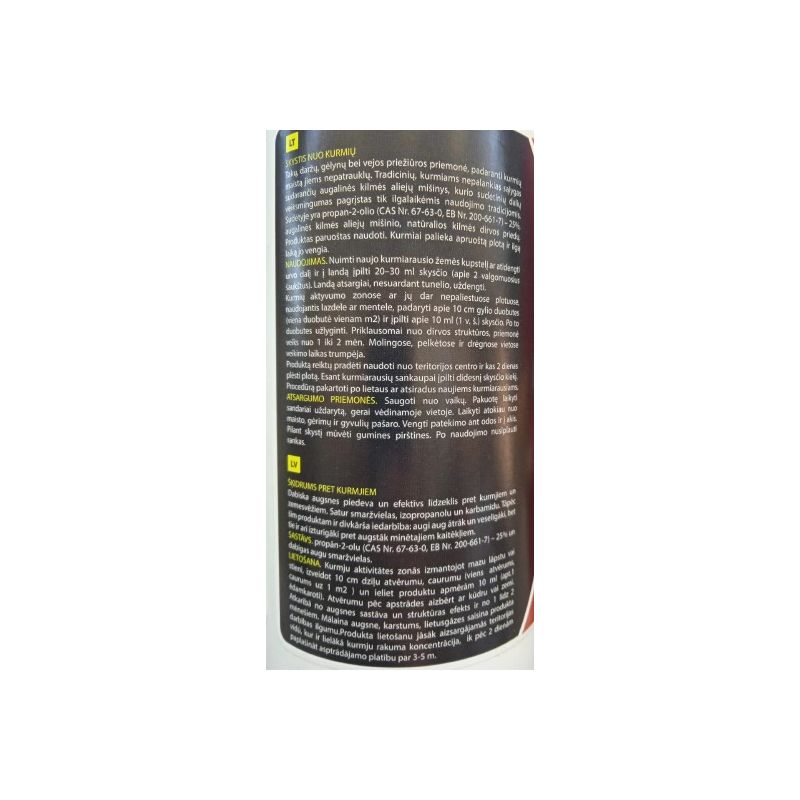 Līdz. kurmju atbaidīšanai 1l