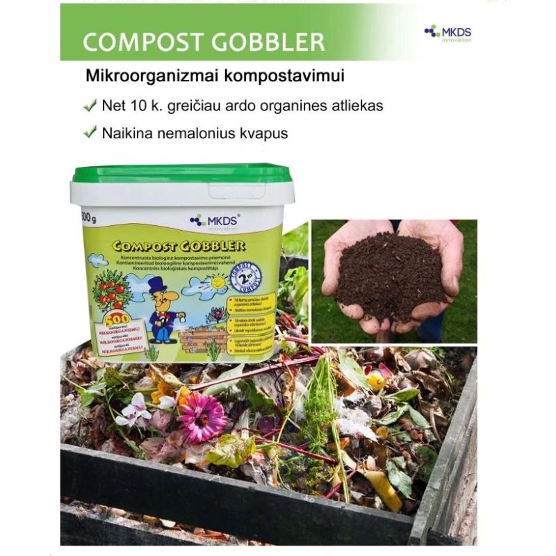 Līdzeklis kompost. compost gobbler 500g