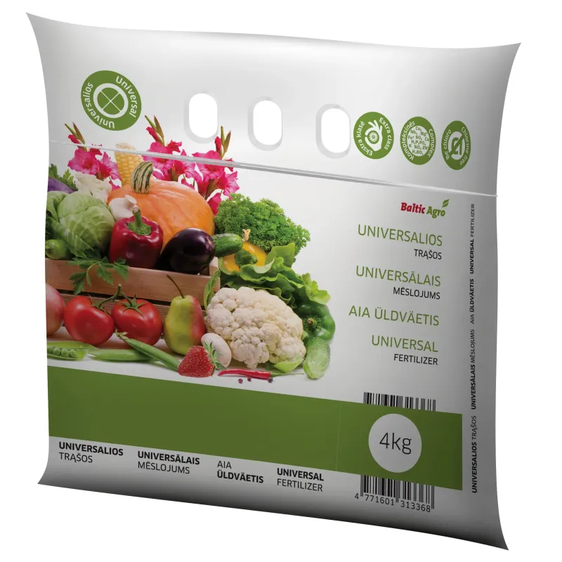Mēslojums universāls Baltic Agro, granulēts, 4 kg