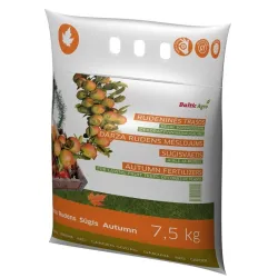 Mēslojums ogu stādiem, zālienam, ziediem Baltic Agro Autumn, granulēts, 7.5 kg