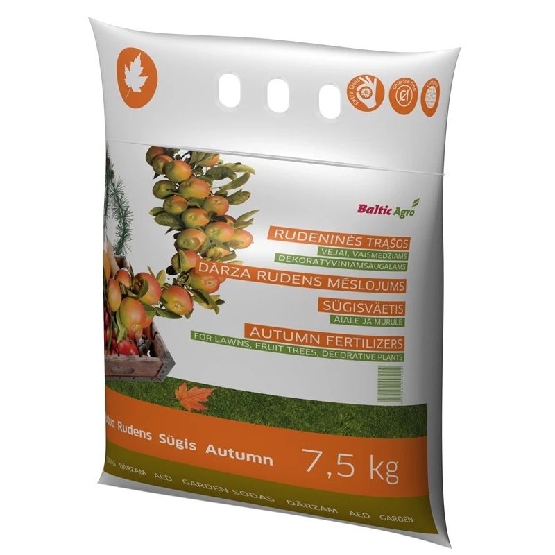 Mēslojums dārzam rudens 7,5kg