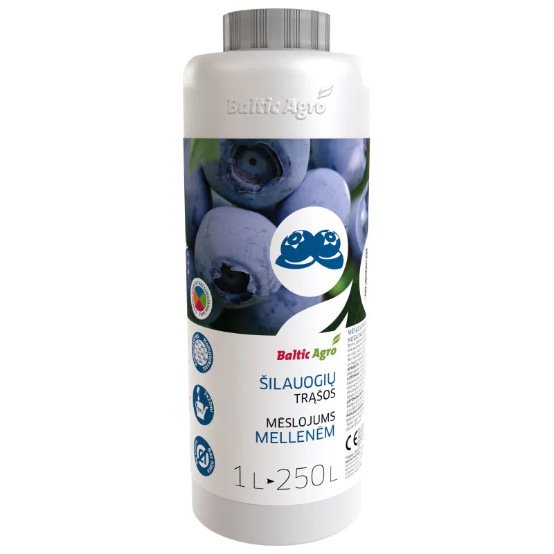 Mēslojums mellenēm Baltic Agro, šķidrums, 1 l