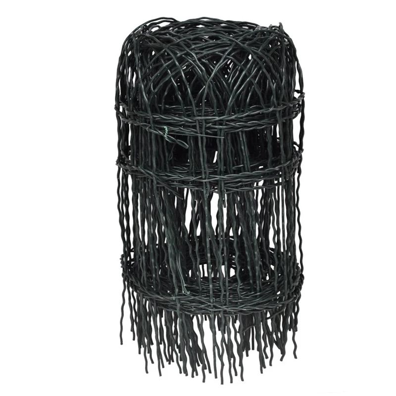 Siets dobēm ruļļos zaļš 0,4x25m 90x150mm