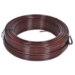Stieple zn+pvc d1.3 brūna,spolē 30m