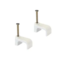 Kabeļu turētājs Okko, 4.1 - 6 mm, balta krās., 20 gab.