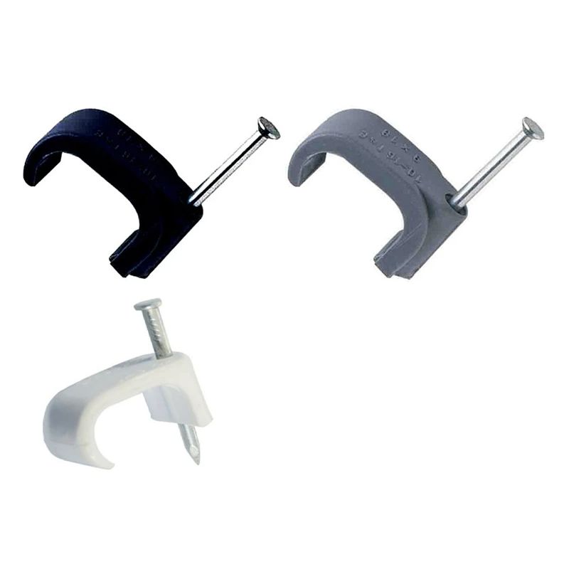 Skavas kabeļu nc6x10 baltas 20gab