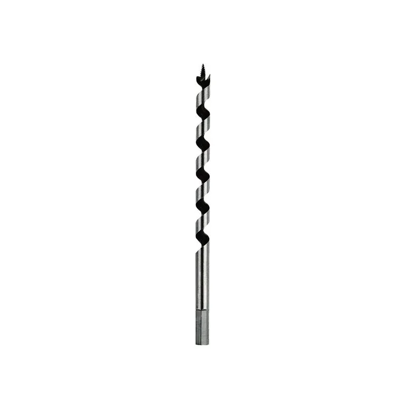 Grąžtas Forte Tools, medienai, sraigtinis, šešiakampis, 12 mm x 23.5 cm