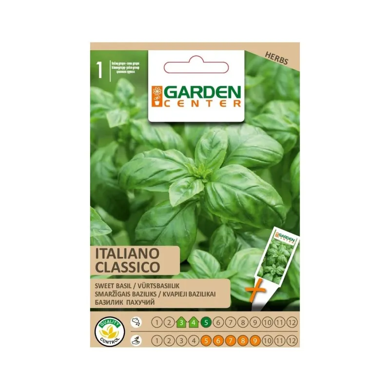 Sēklas Garden Center baziliki Italiano Classico, 1 g