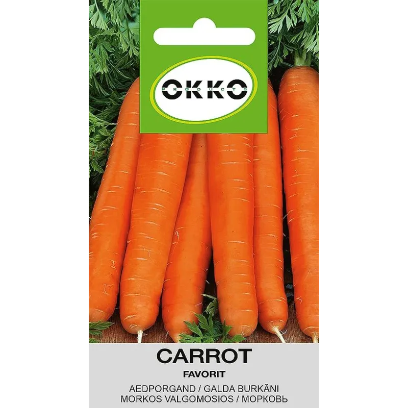 Sēklas Okko, burkāns Favorit, 1.5 g