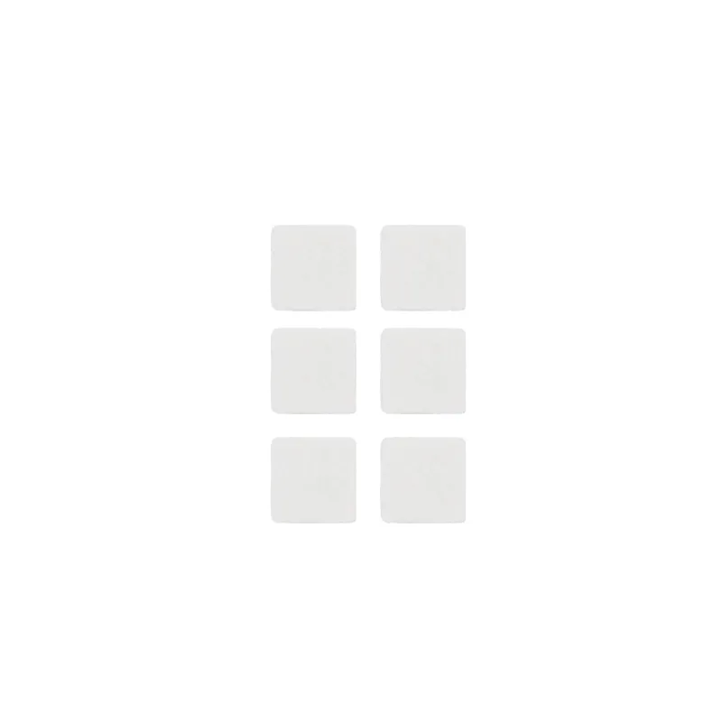 Baldų padukas Haushalt, balta sp., 3 cm x 3 cm, 6 vnt.