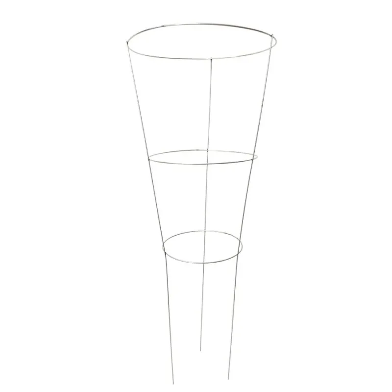 Auga atbalsts Garden Center PHGC-133, 0.3 cm x 30 cm, 83 cm, metāls, sudraba krās.