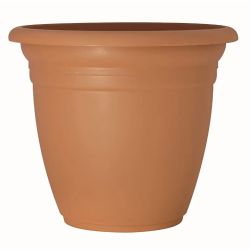 Plastm.puķu pods te000018-100d18 g.brūns