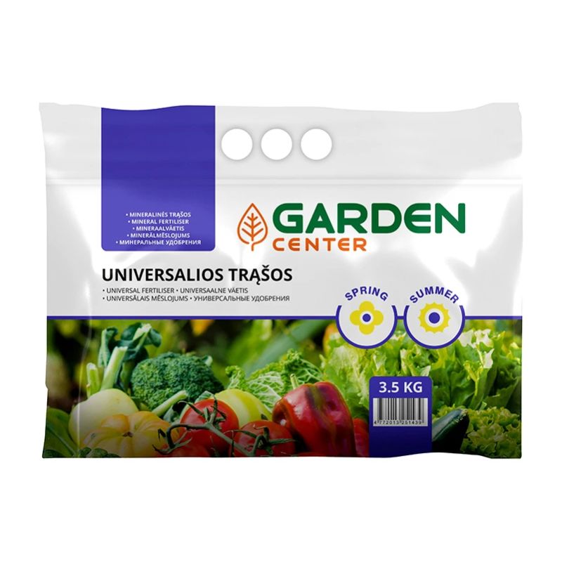 Universālais mēslojums garden center 3.5