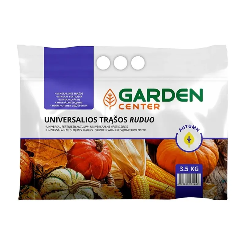 Rudens mēslojums universāls Garden Center, granulēts, 3.5 kg