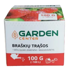 Mēslojums zemenēm Garden Center, lielam apjomam, 0.1 kg