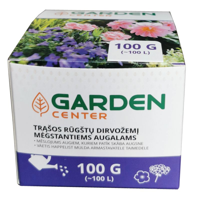 Mēsl.skābu augsni mīl.augiem garden 100g
