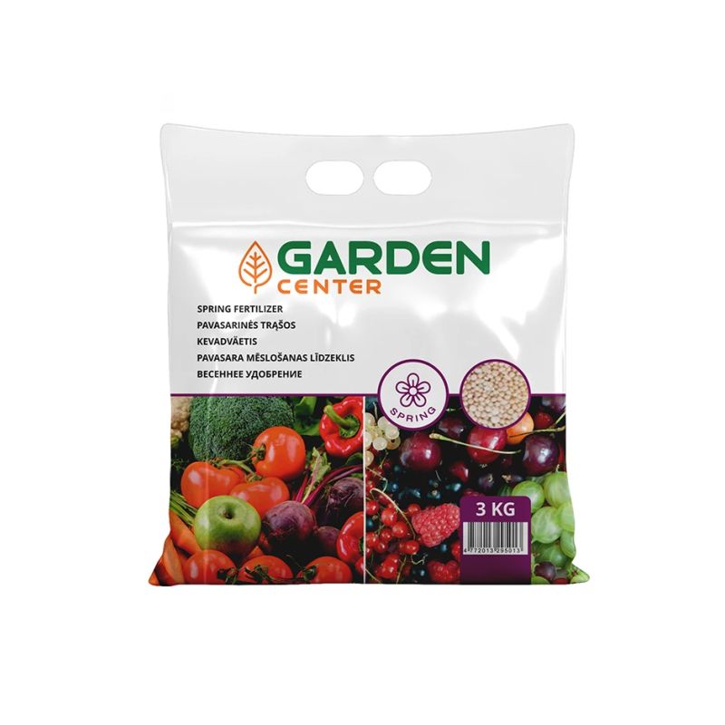 Pavasara mēslojums garden center 3 kg